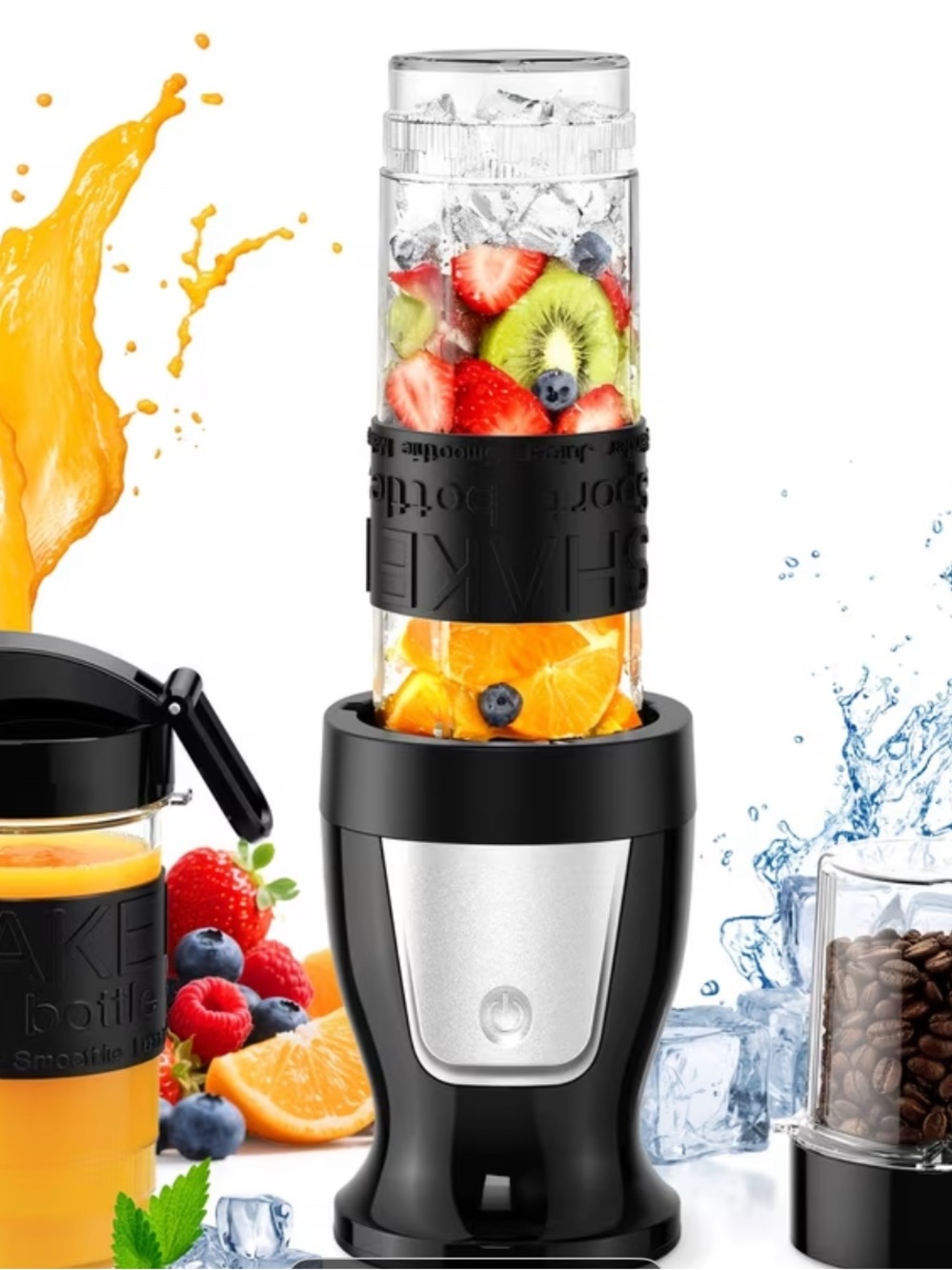 Personal Smoothie Blender - Black